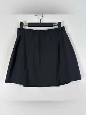 Abercrombie & Fitch Pleated Mini Skirt Skort Black